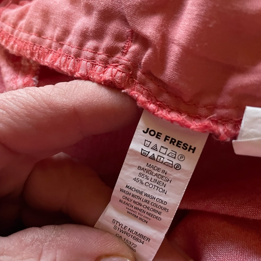 Women’s Joe Fresh Linen Blend Romper ( 6 ) - Picture 3 of 4